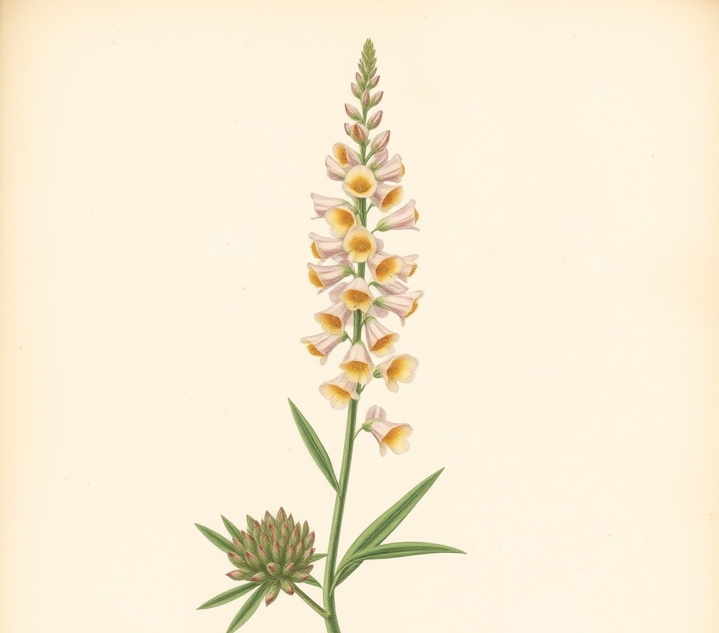 Digitalis 'Apple Blossom'
