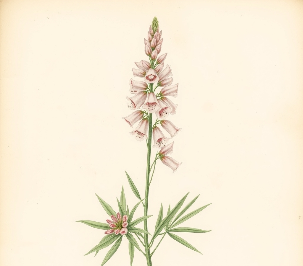 Digitalis 'Arctic Fox Rose'