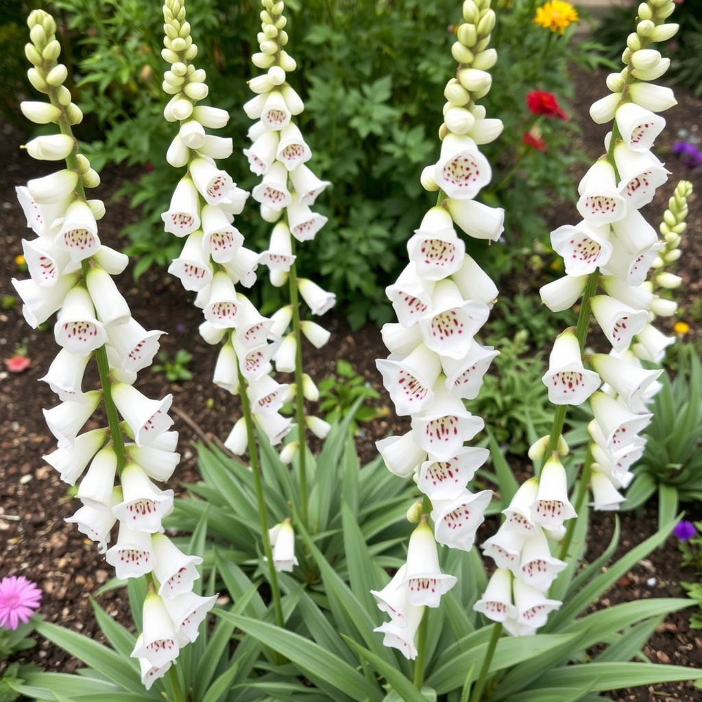 Digitalis Camelot White