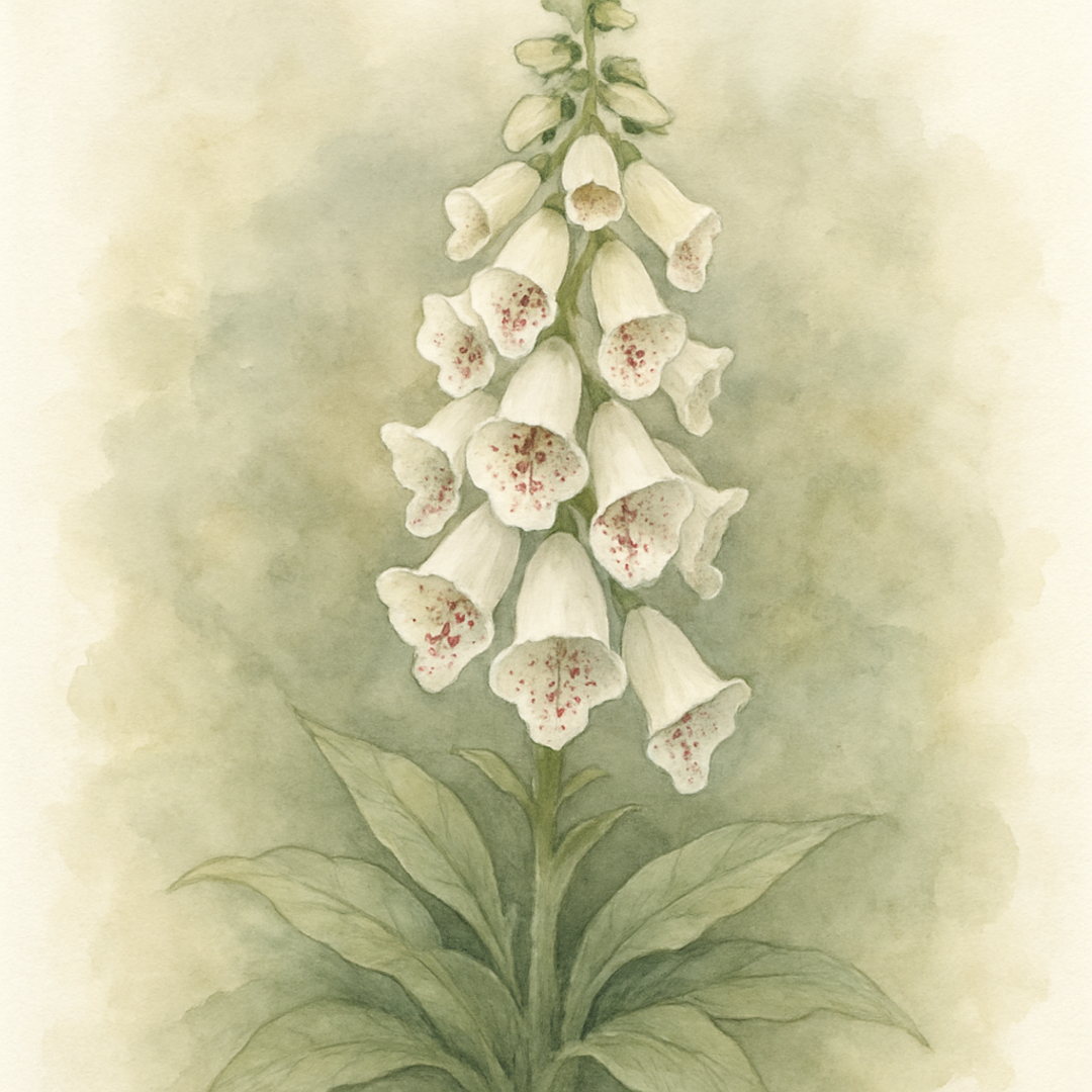 Digitalis Camelot White