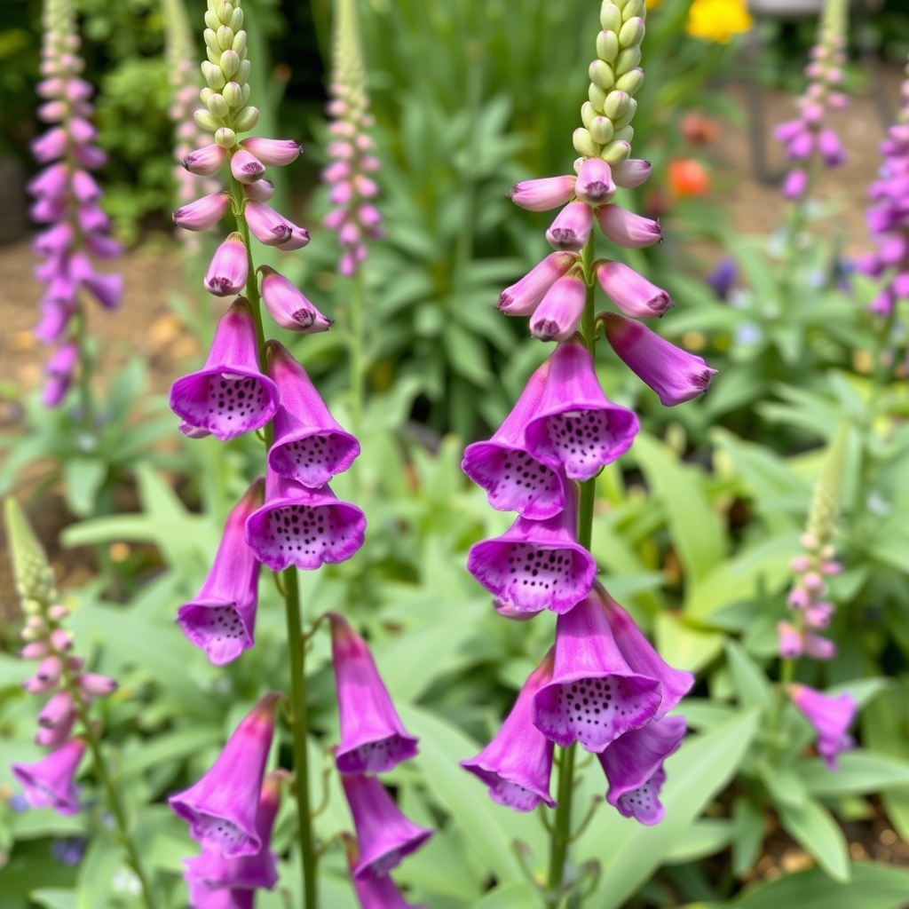 Digitalis Dalmatian Purple