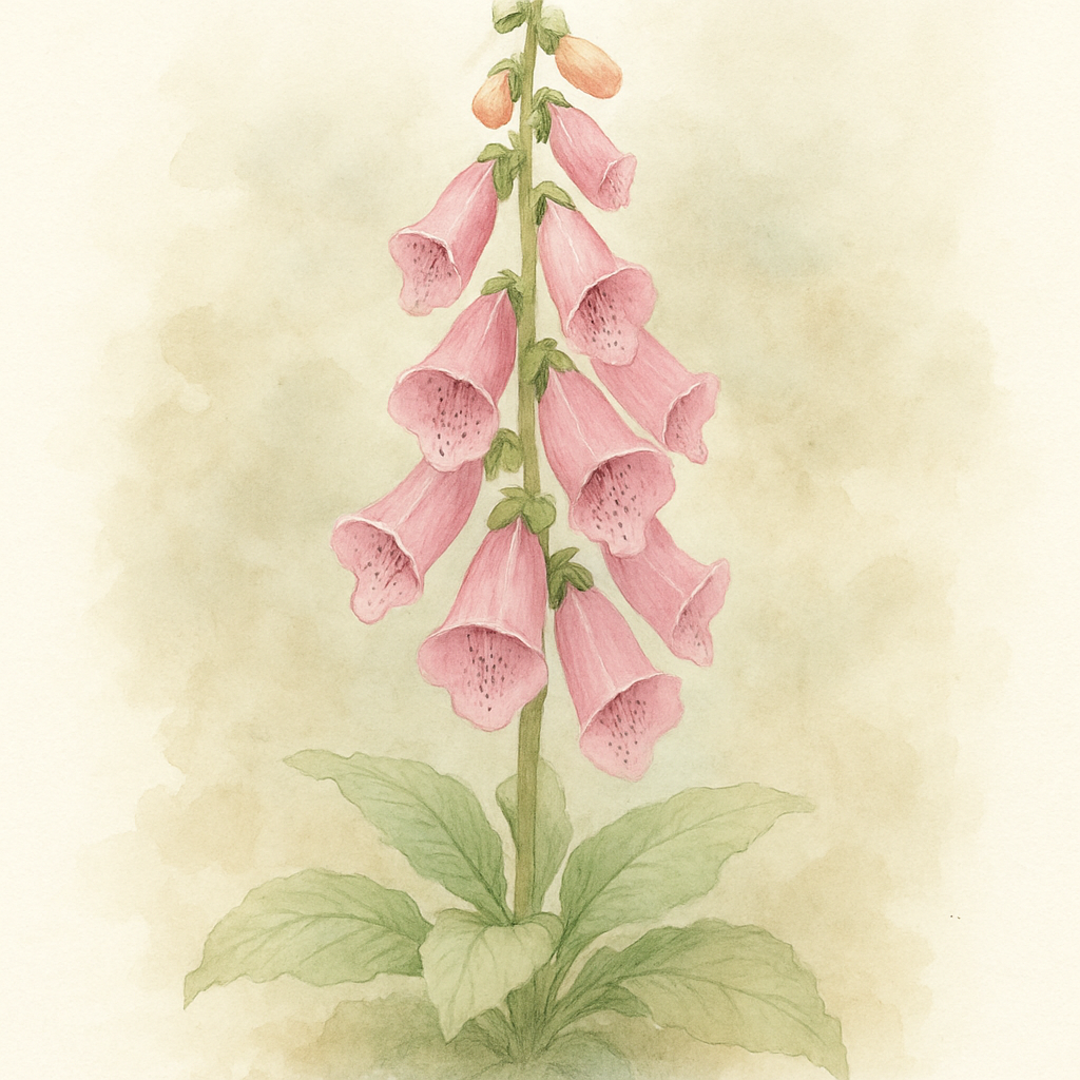 Digitalis Dalmatian Rose