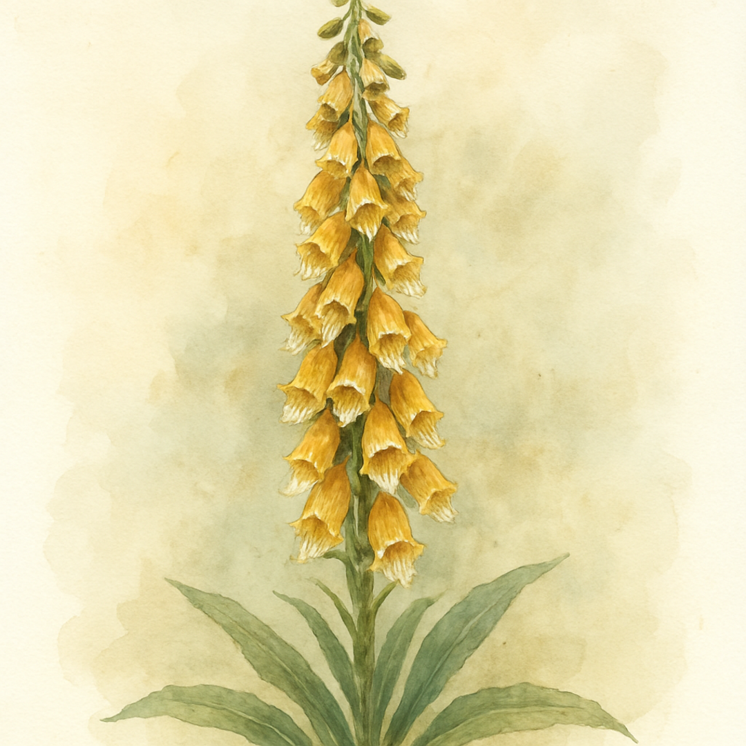 Digitalis ferruginea Gigantea 'Gelber Herold'