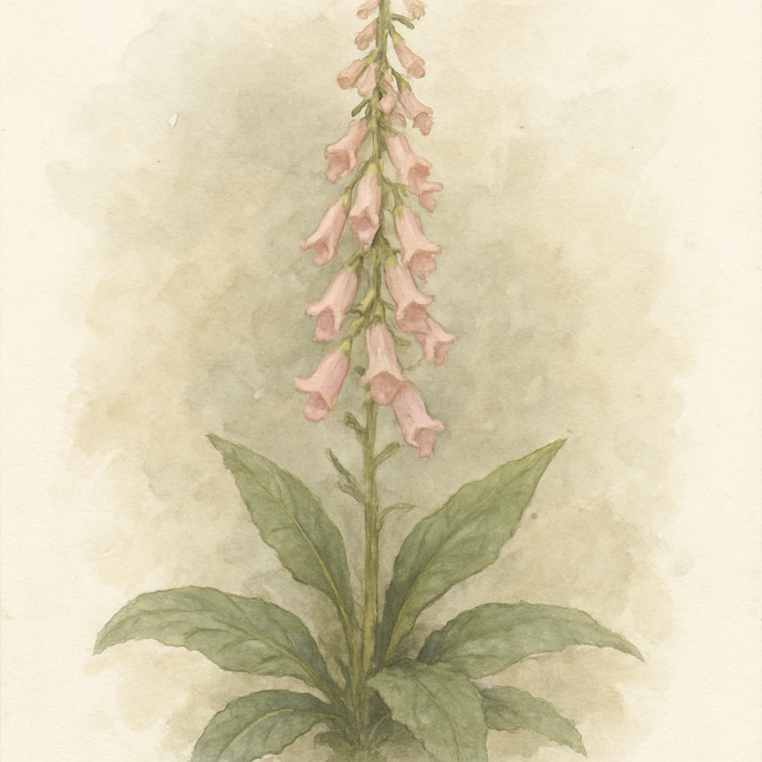 Digitalis lutea ssp variant Pink Cascade