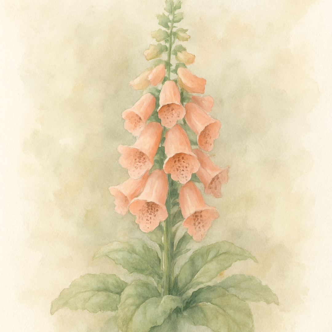 Peach Foxglove | Digitalis 'Dalmatian Peach'