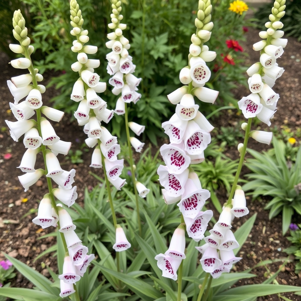 Digitalis purpurea 'Camelot White' AGM