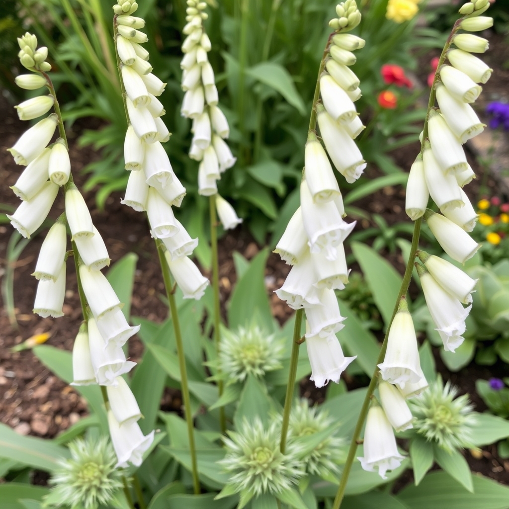 Digitalis purpurea snow thimble