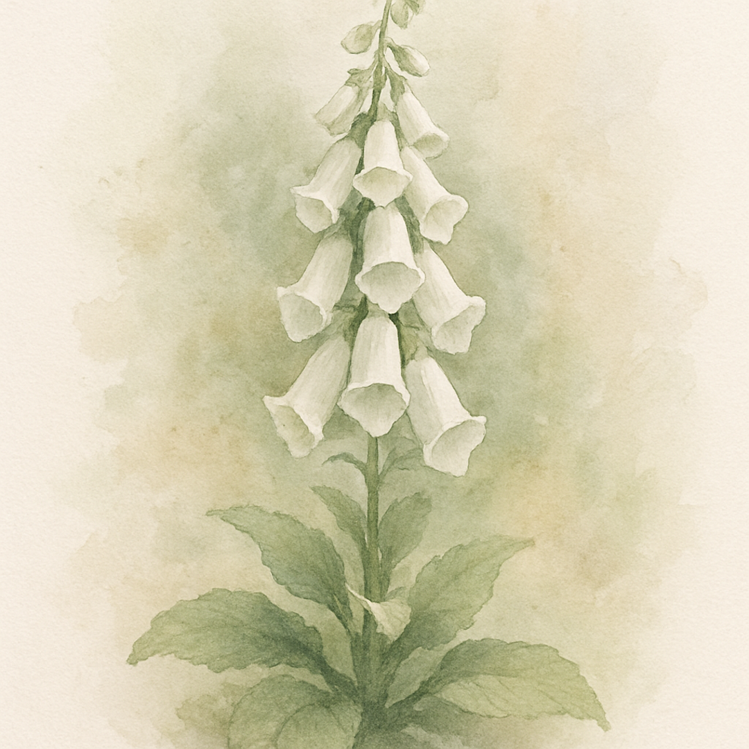 Digitalis purpurea snow thimble