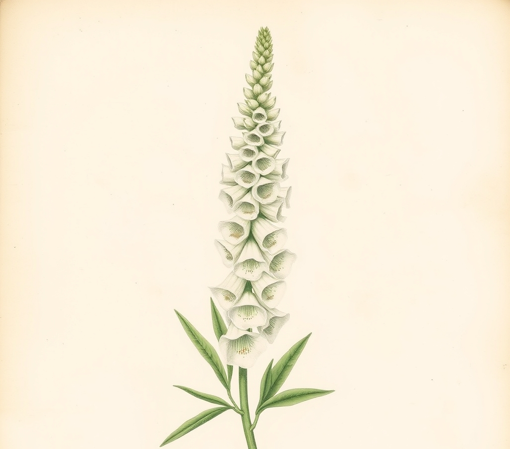 White Foxglove | Digitalis 'Lucas White'