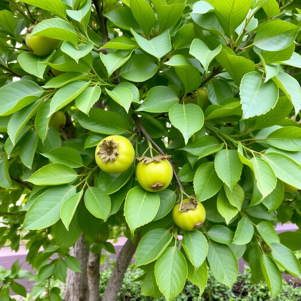 Diospyros oleifera - Green Persimmon, Oil Persimmon