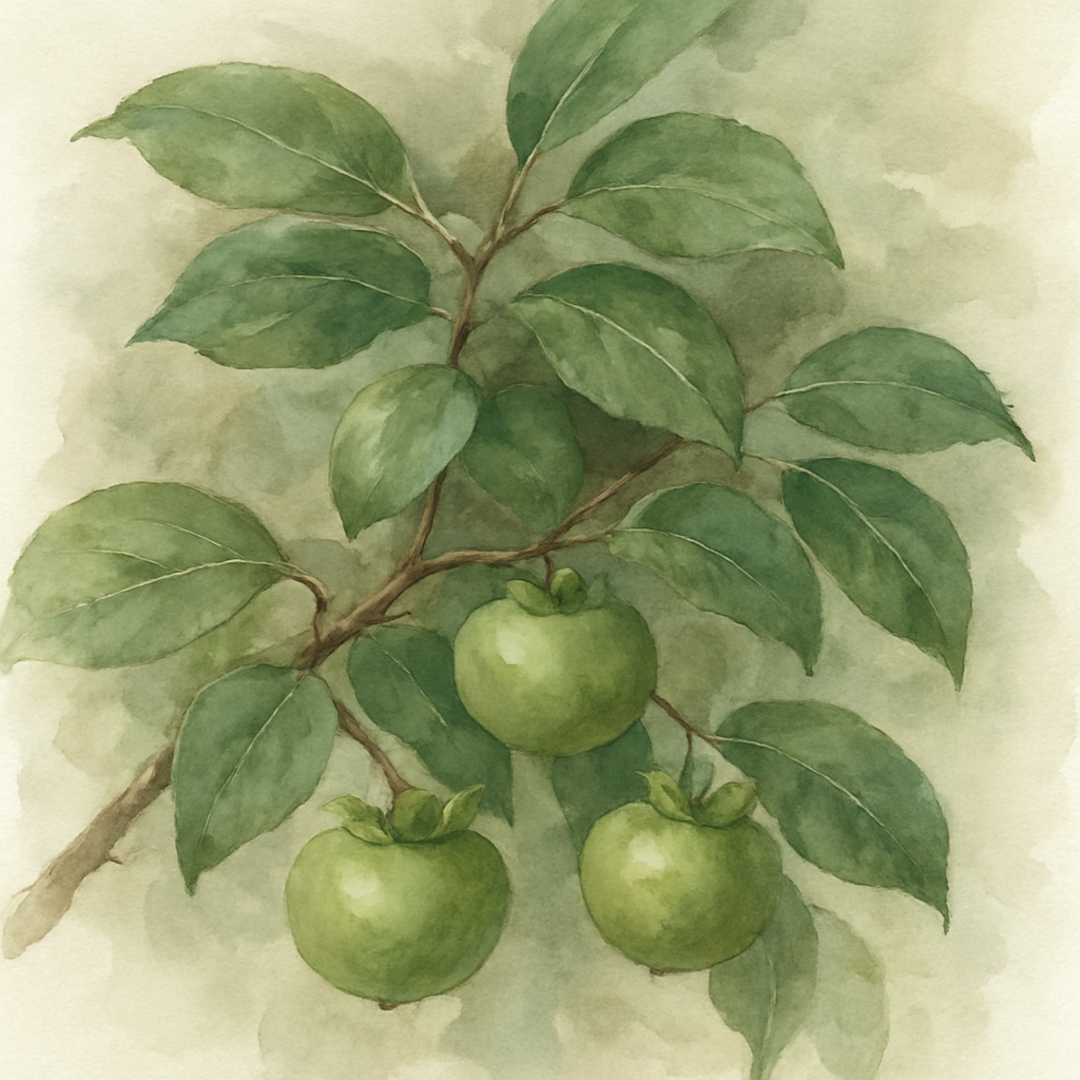 Diospyros oleifera - Green Persimmon, Oil Persimmon