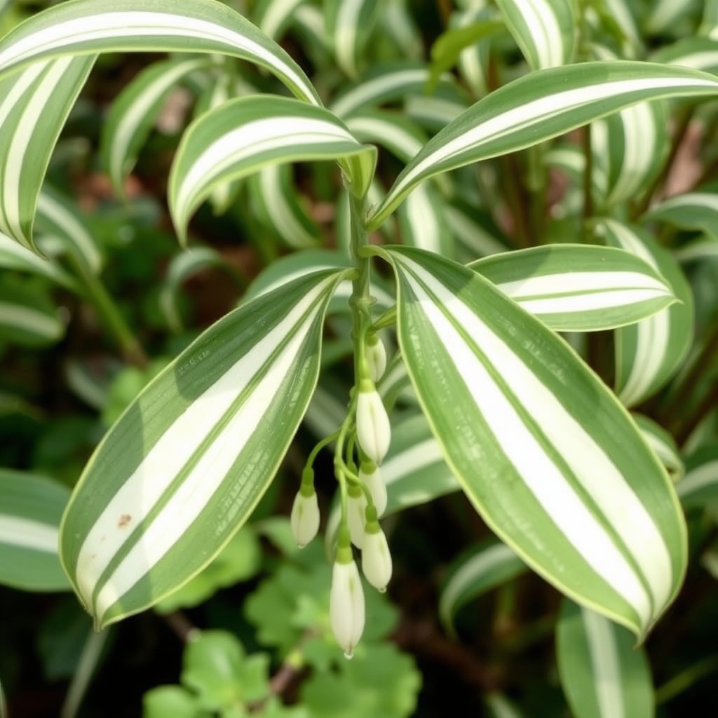 Disporum sessile Variegatum