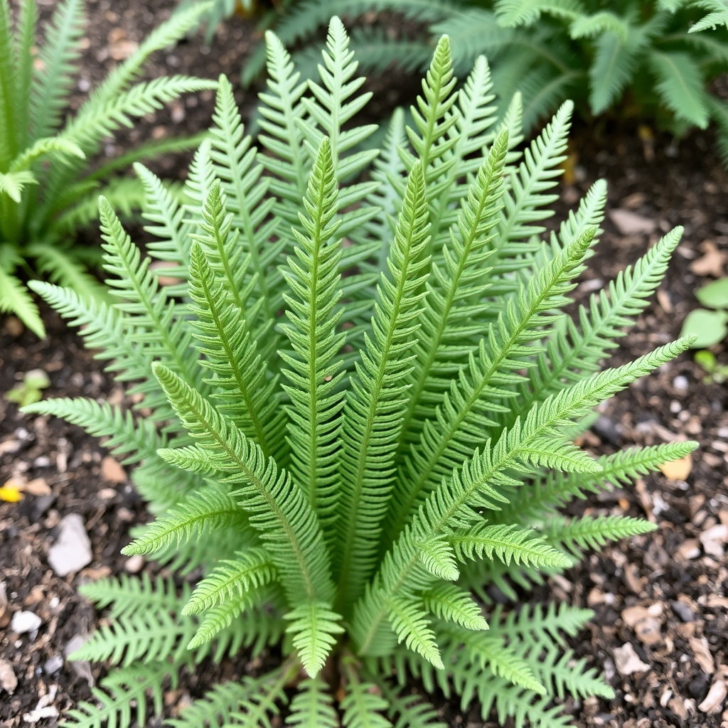 Dryopteris affinis 'Cristata Angustata' AGM
