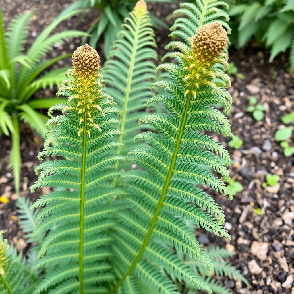 Dryopteris affinis 'Cristata The King'