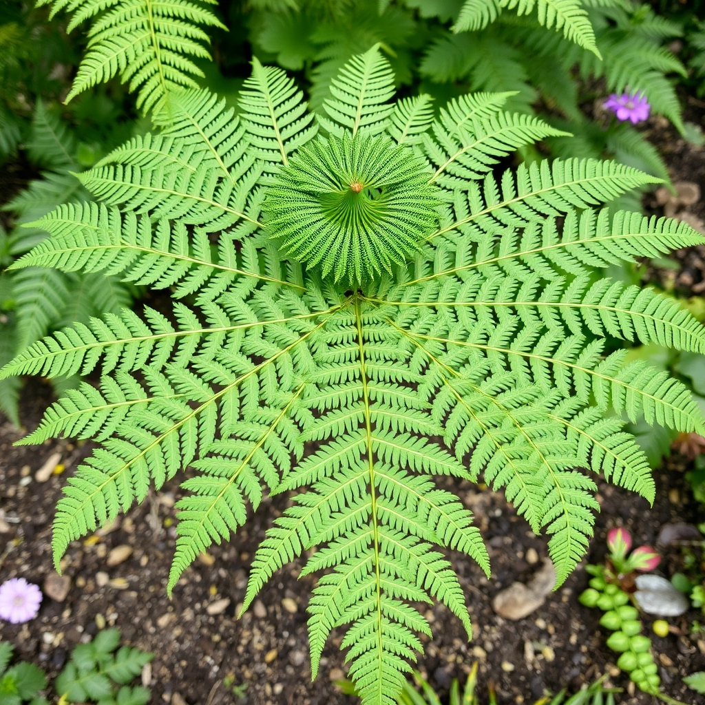 BROAD BUCKLER FERN Dryopteris dilatata