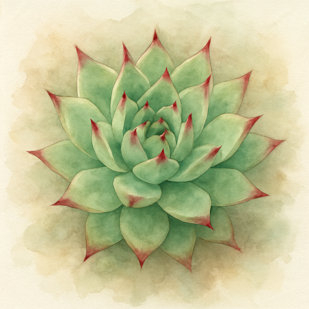 Lipstick Echeveria
