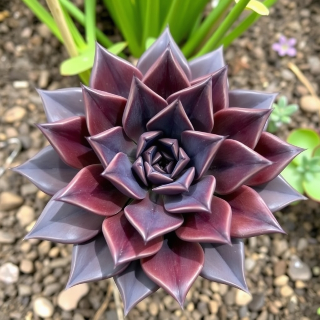 Echeveria Black Prince