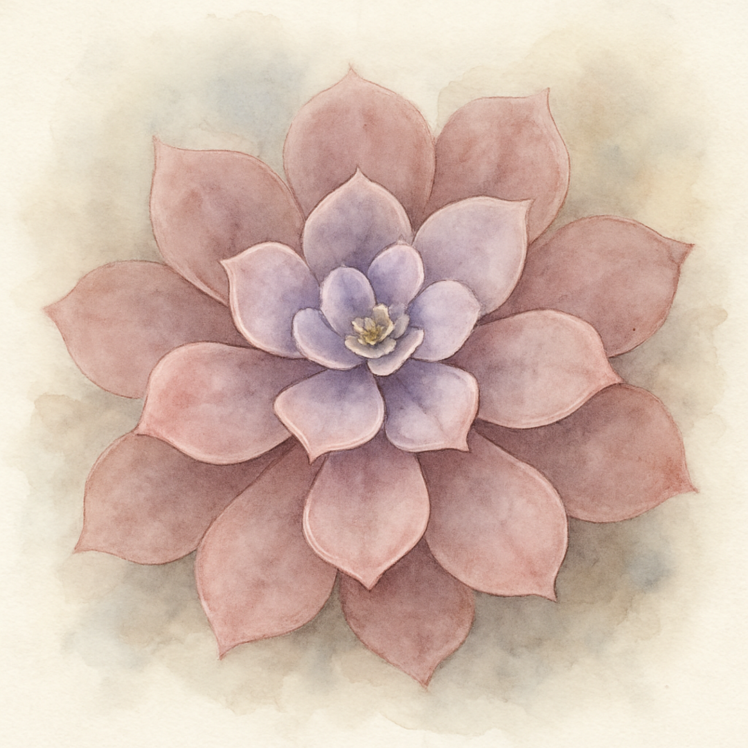 Echeveria Dusty Rose