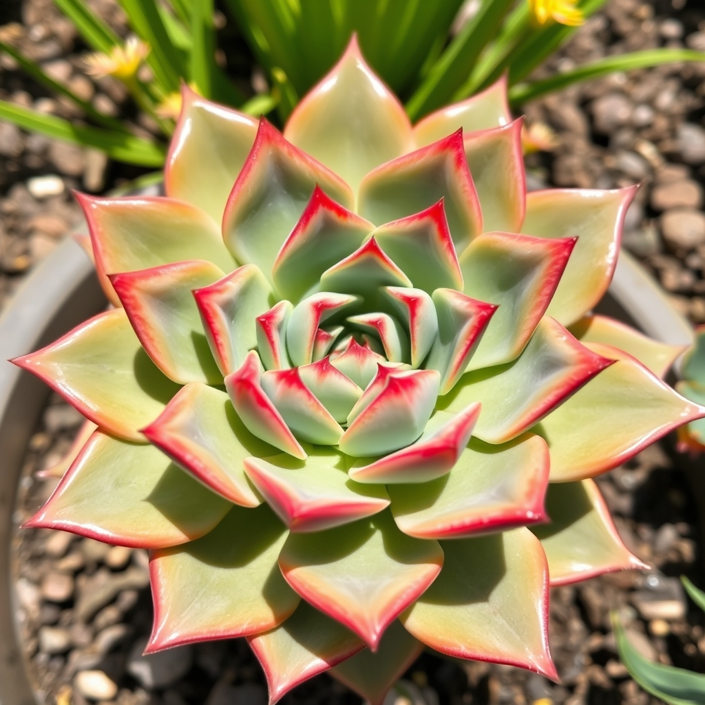 Echeveria x gilva 'Red'
