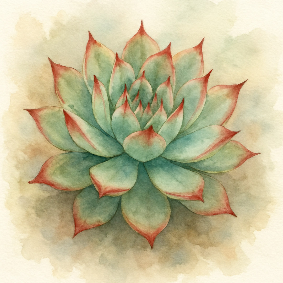Echeveria x gilva 'Red'