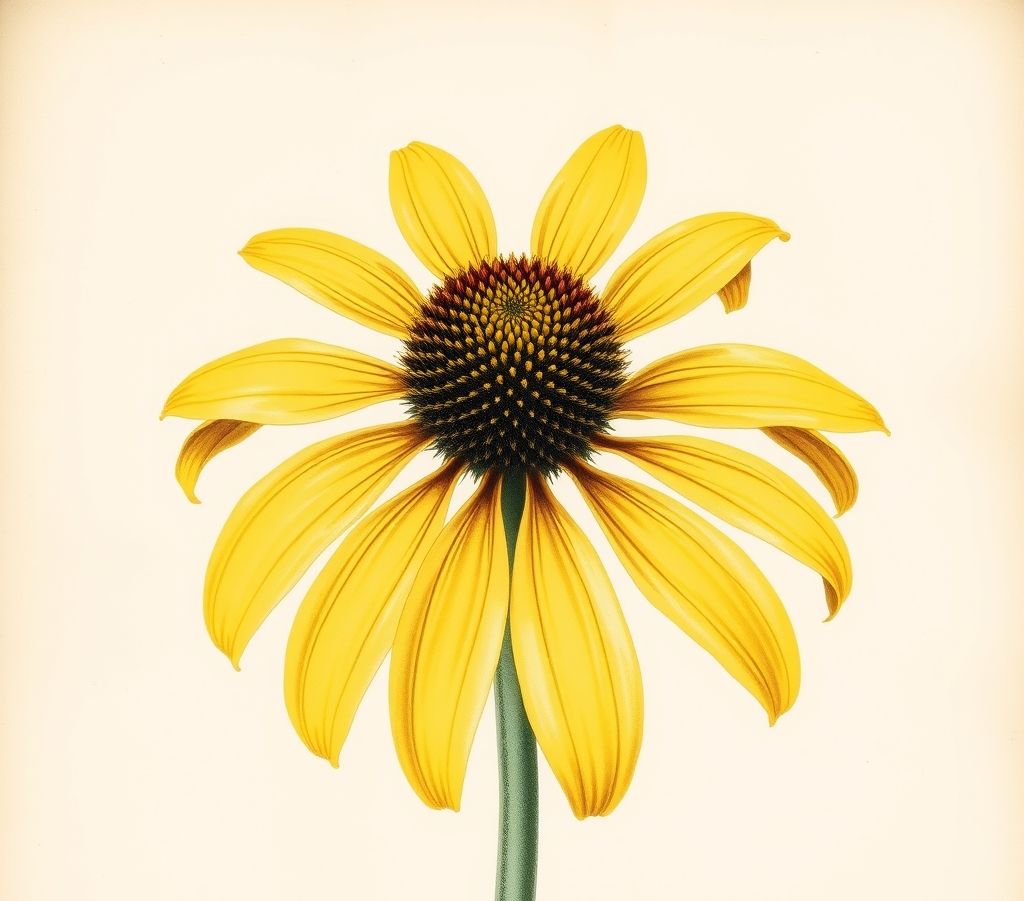 Echinacea papallo 'Deep Yellow'