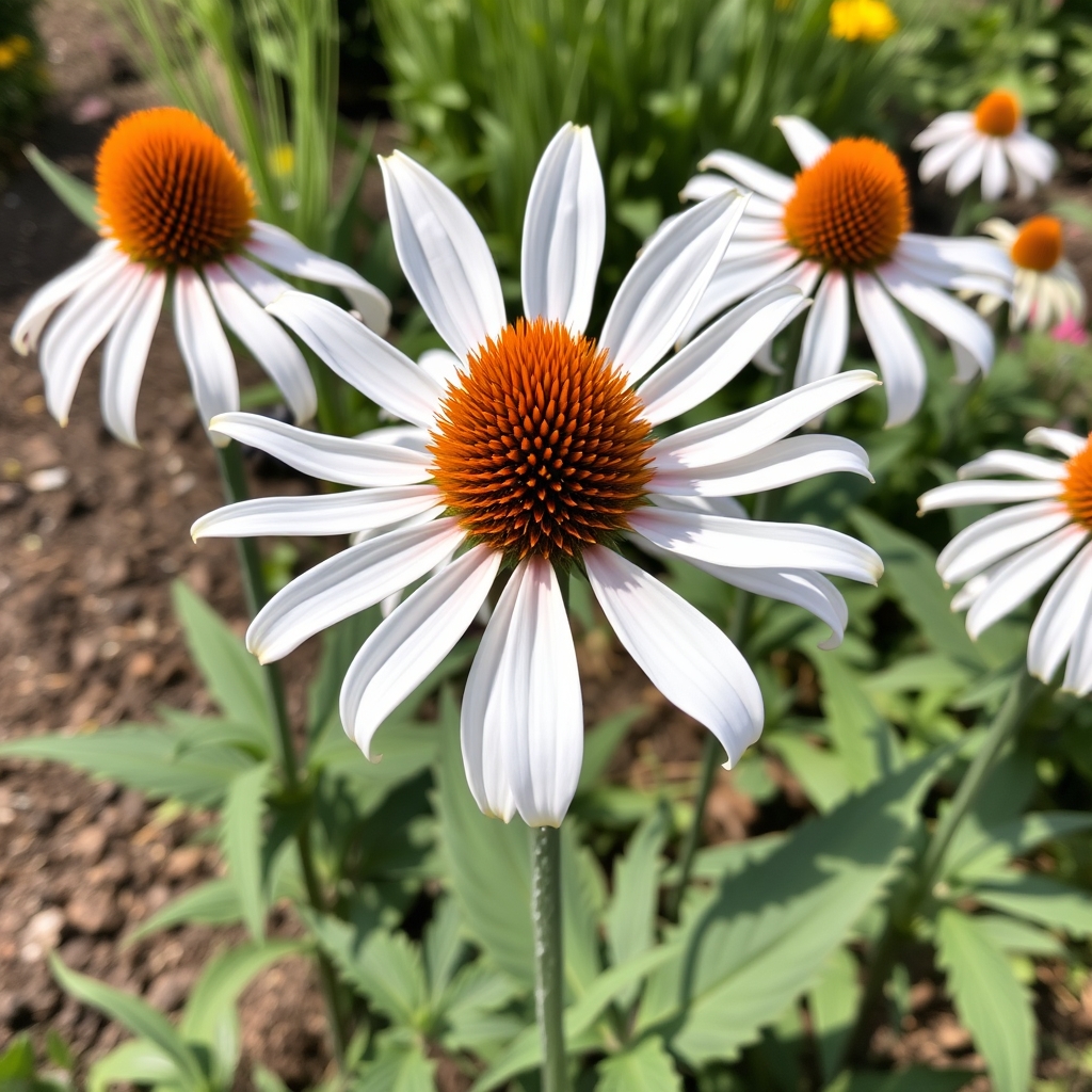 Echinacea purpurea ‘White Swan’
