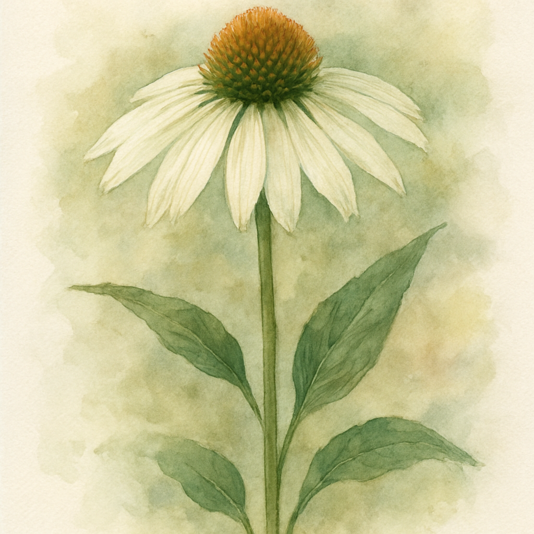 Echinacea purpurea 'Alba'
