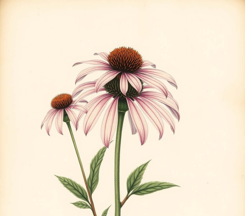 Echinacea purpurea Darcies hybrids ‘Dads Gift’