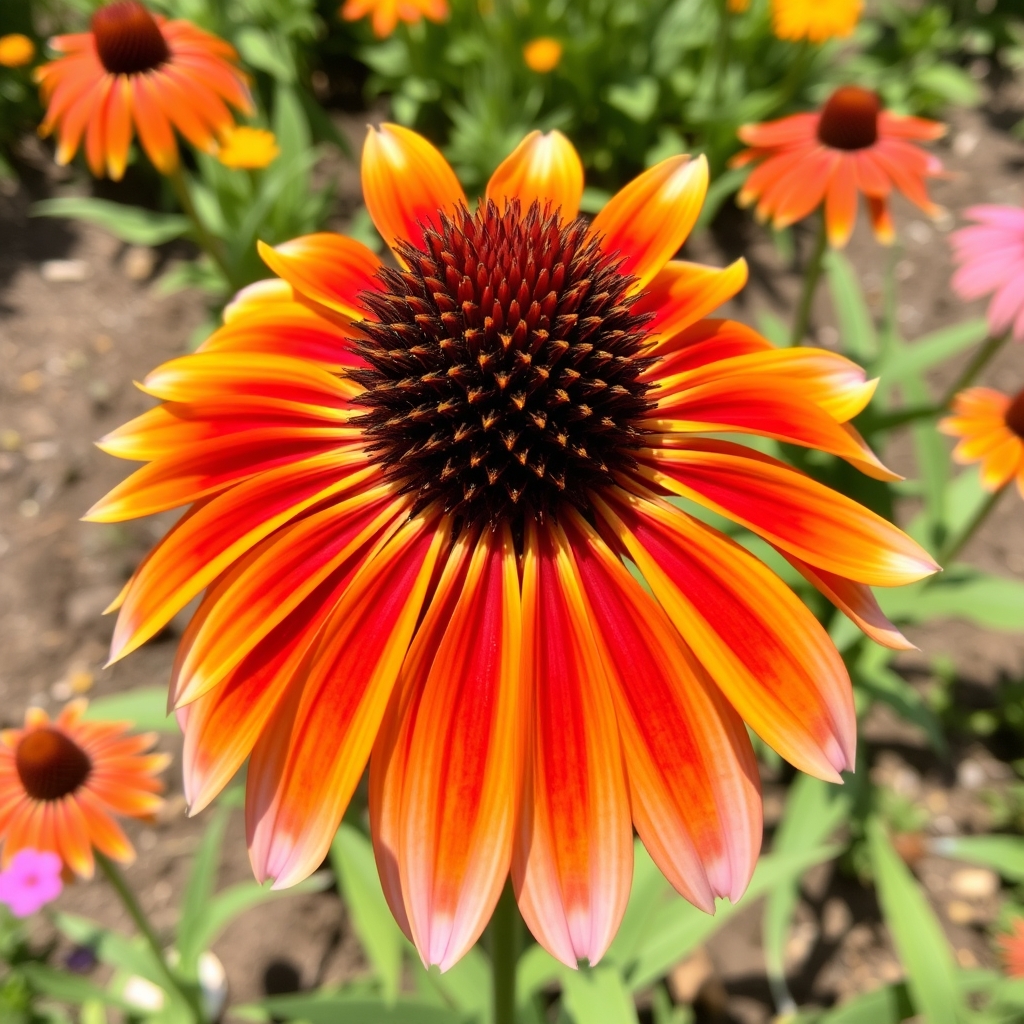 Echinacea purpurea hybrid ‘Cheyenne Spirit’