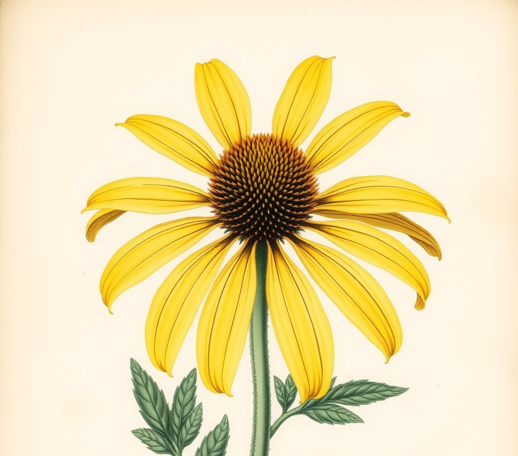 Echinacea 'Sunseekers Golden Sun' Golden Coneflower