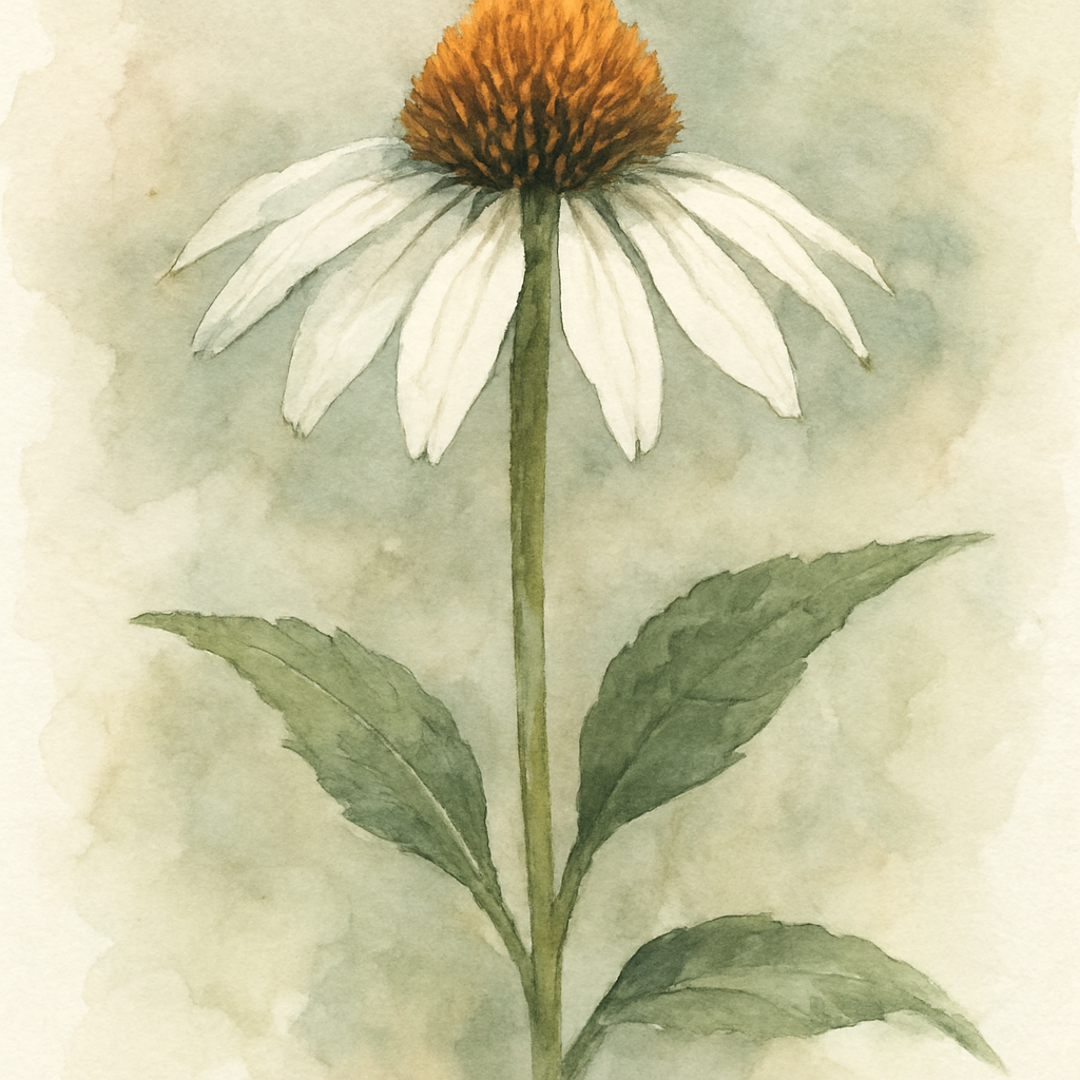 Echinacea White Swan (Echinacea purpurea 'White Swan')
