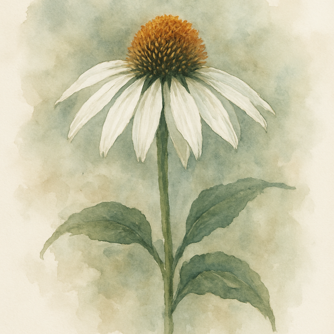 Echinacea White Swan