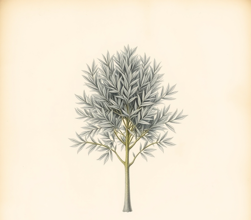 Elaeagnus angustifolia 'Quicksilver' Tree