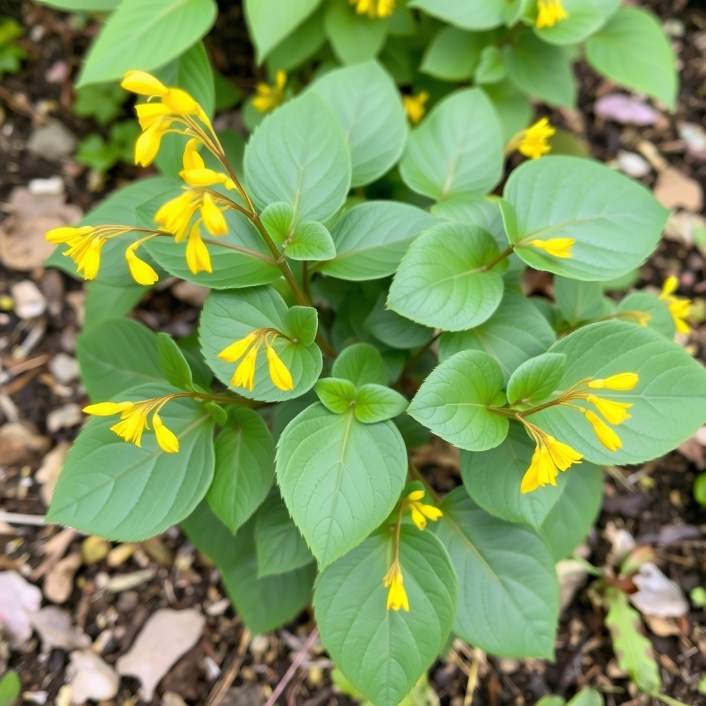 Epimedium × perralchicum 'Fröhnleiten'