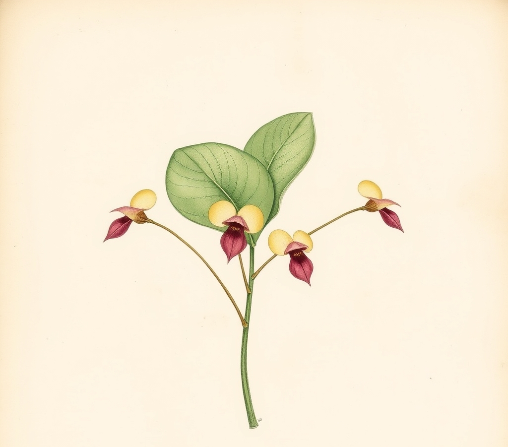 Epimedium sempervirens Creamsickle