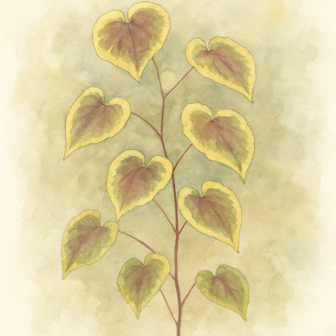 Epimedium sempervirens Creamsickle