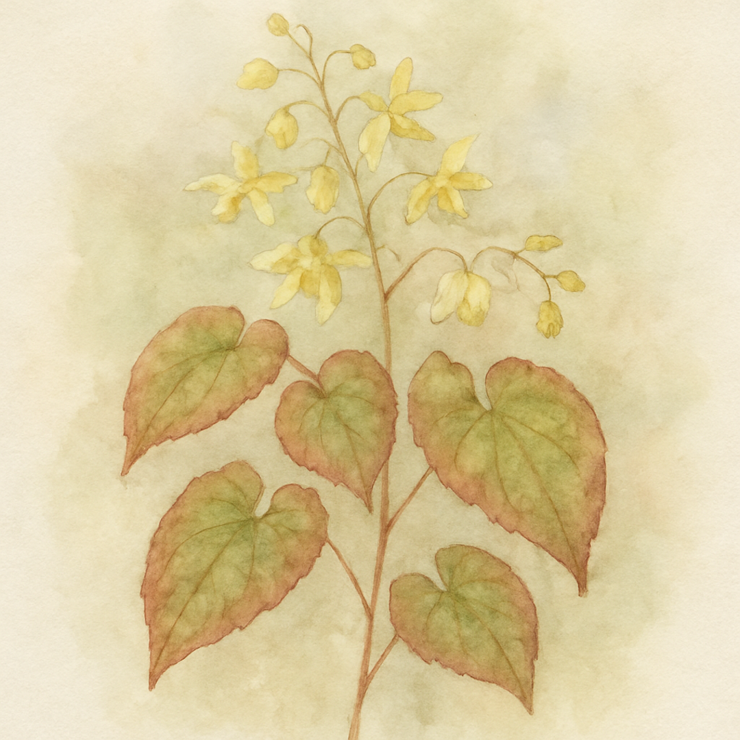 Epimedium x versicolor 'Sulphureum'