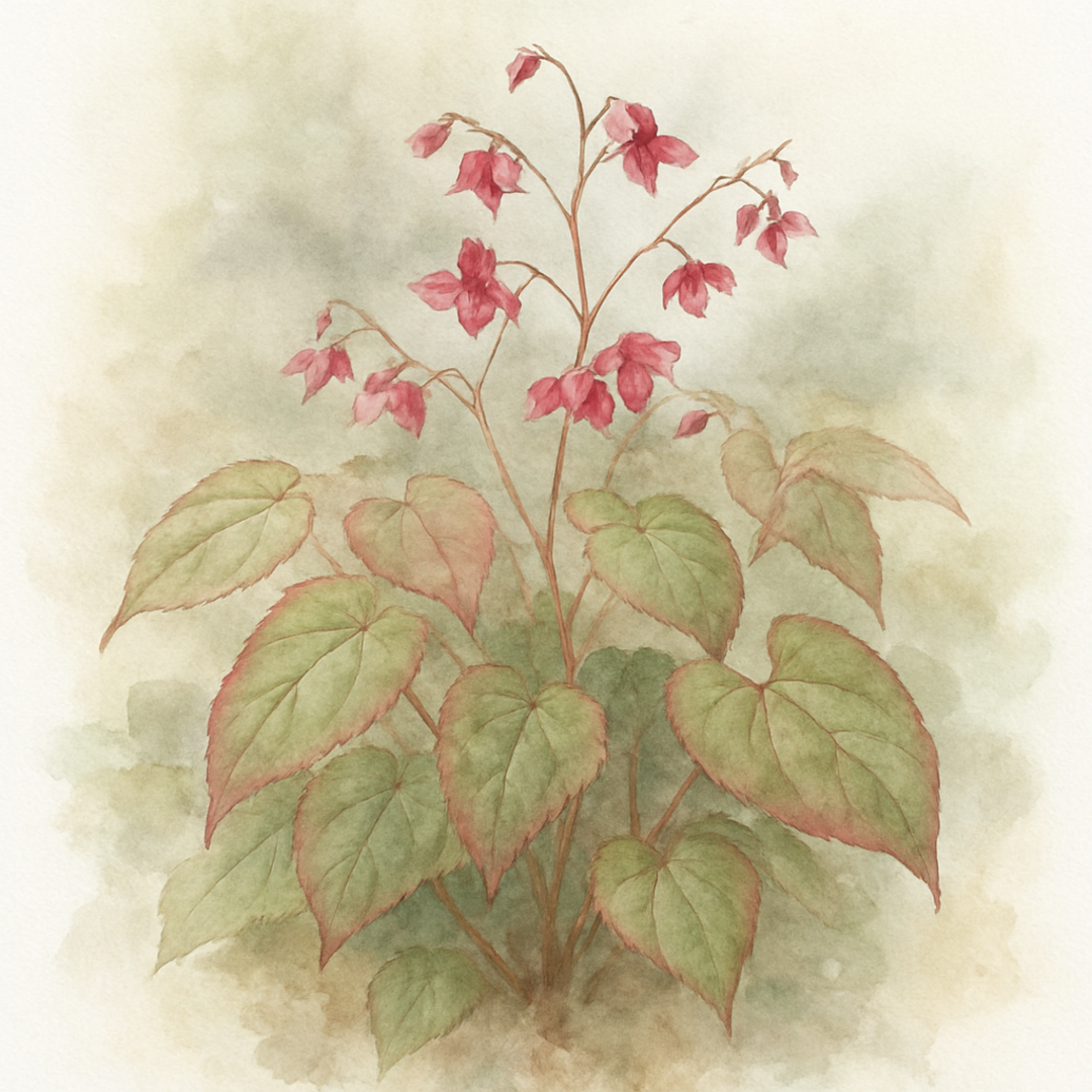 Epimedium x rubrum Sweetheart