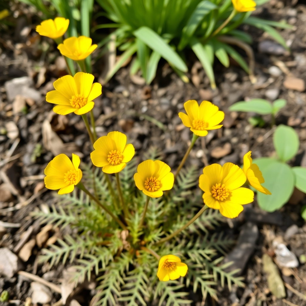 Eranthis hyemalis Guinea Gold