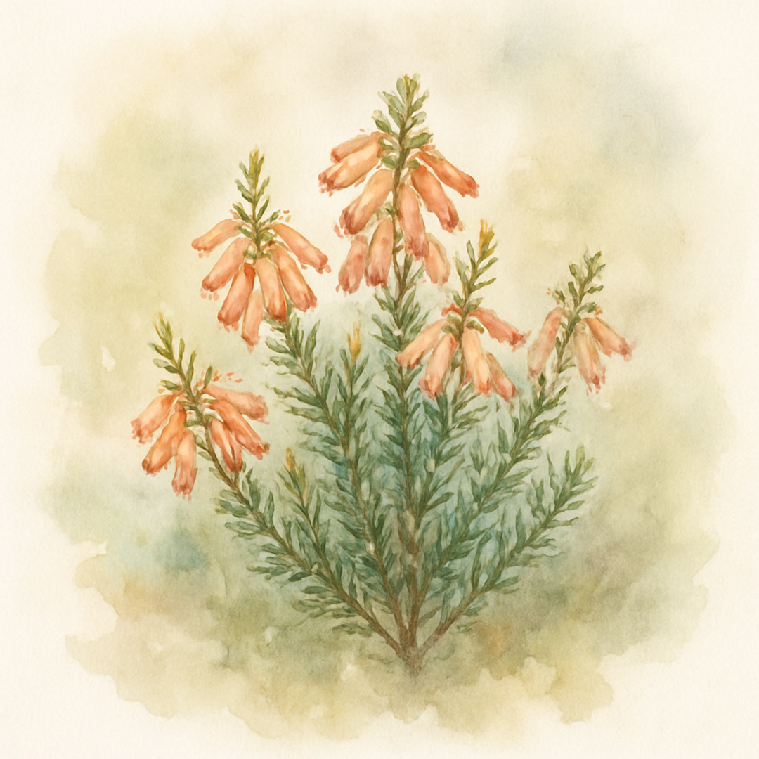 Erica × stuartii 'Irish Orange'