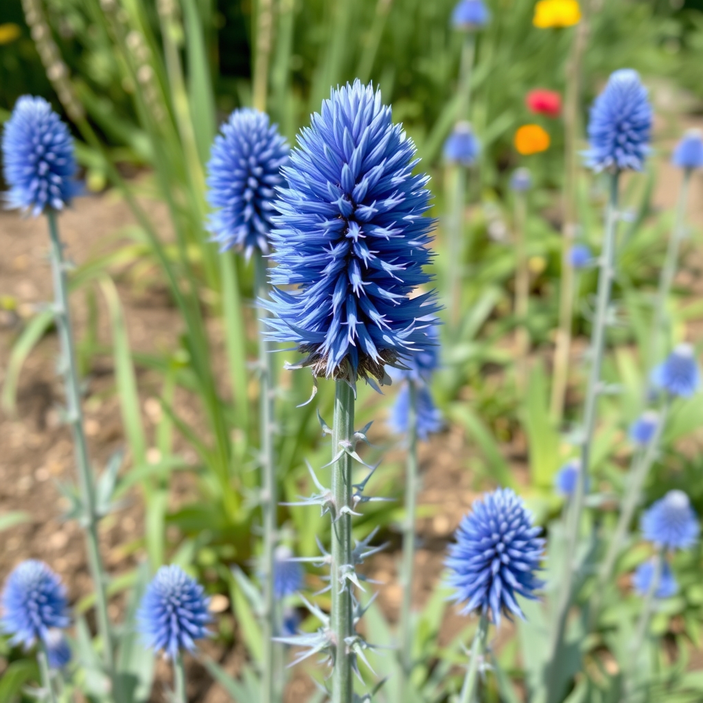 Eryngium alpinum blue star