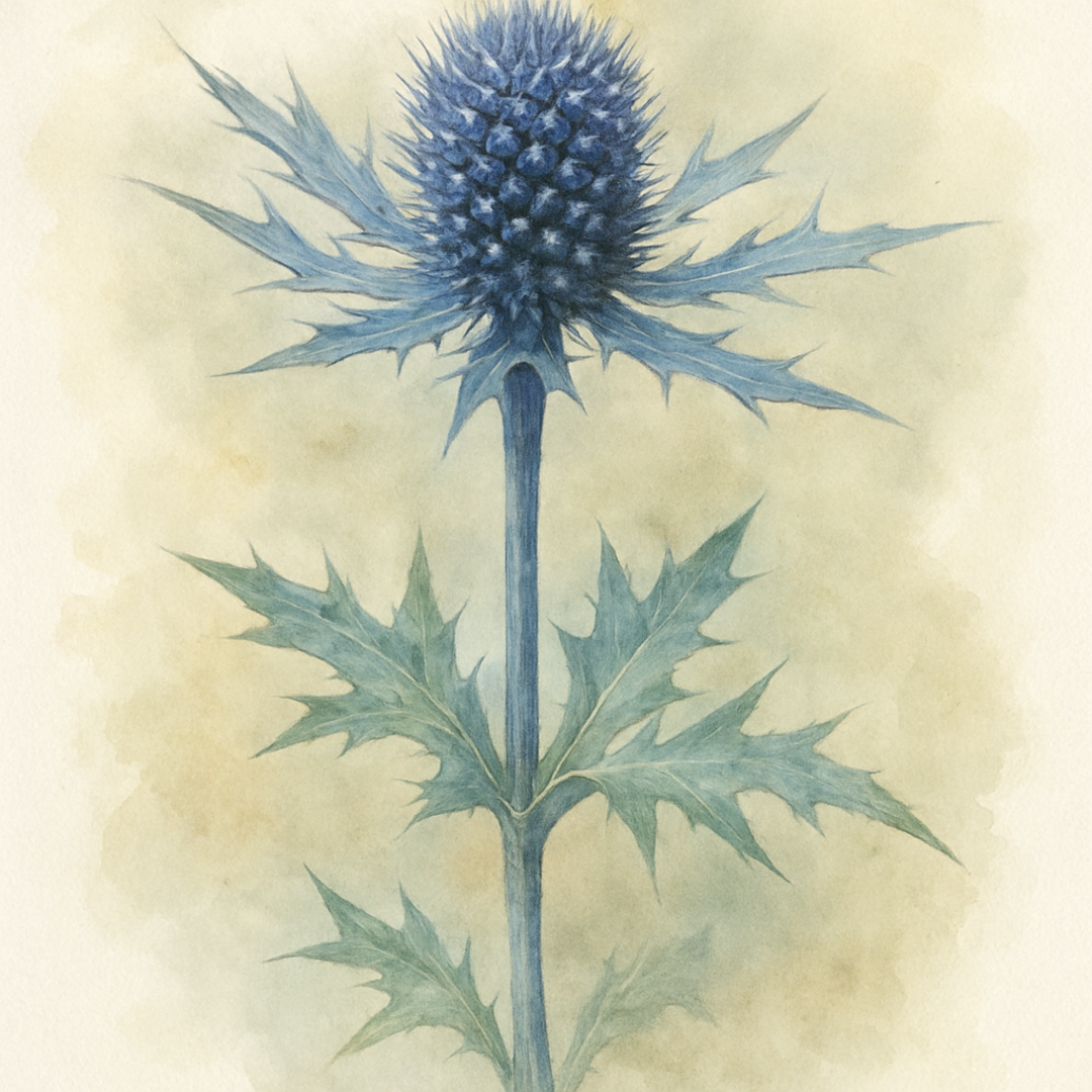 Eryngium × oliverianum