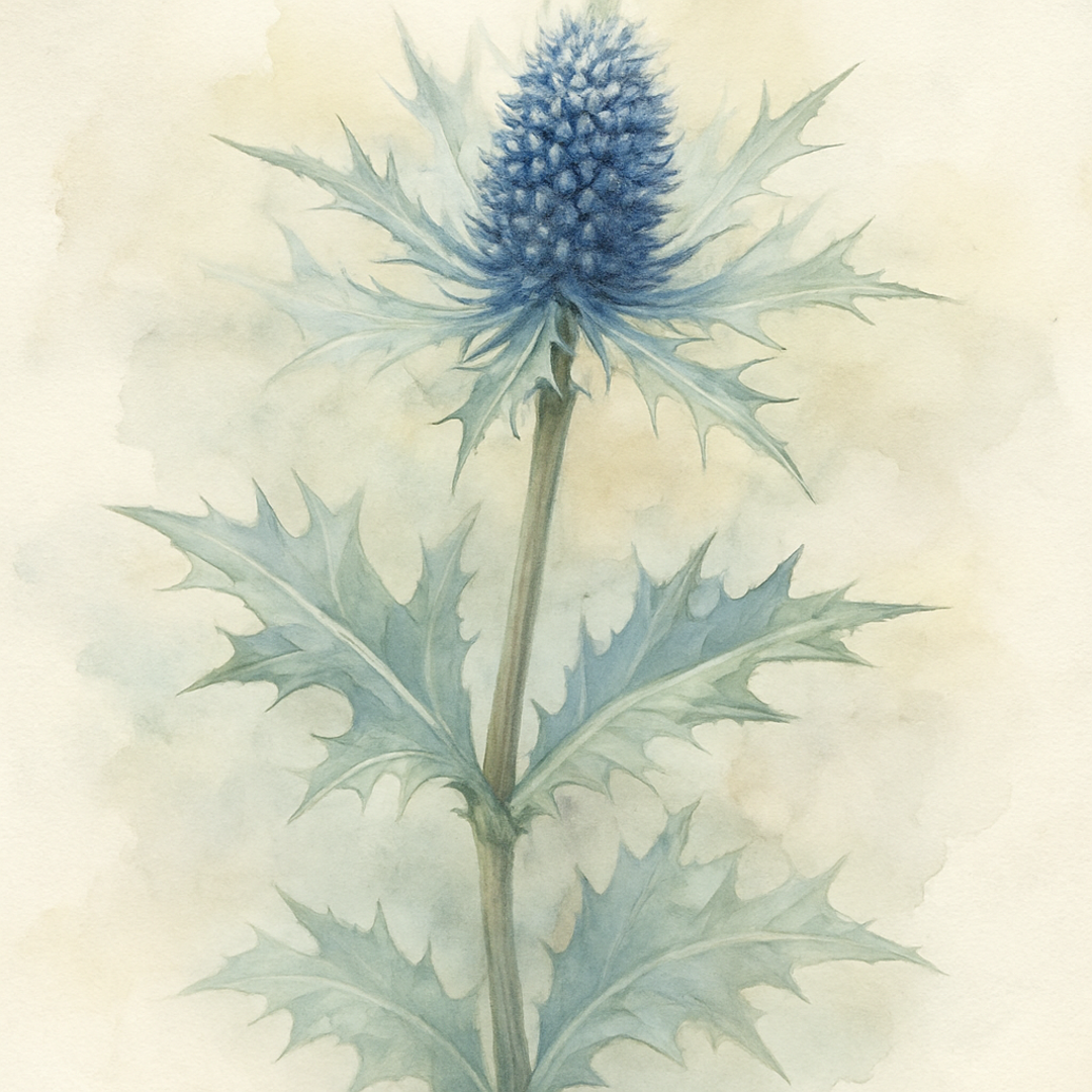 Eryngium × olivierianum 'Jos Eijking'