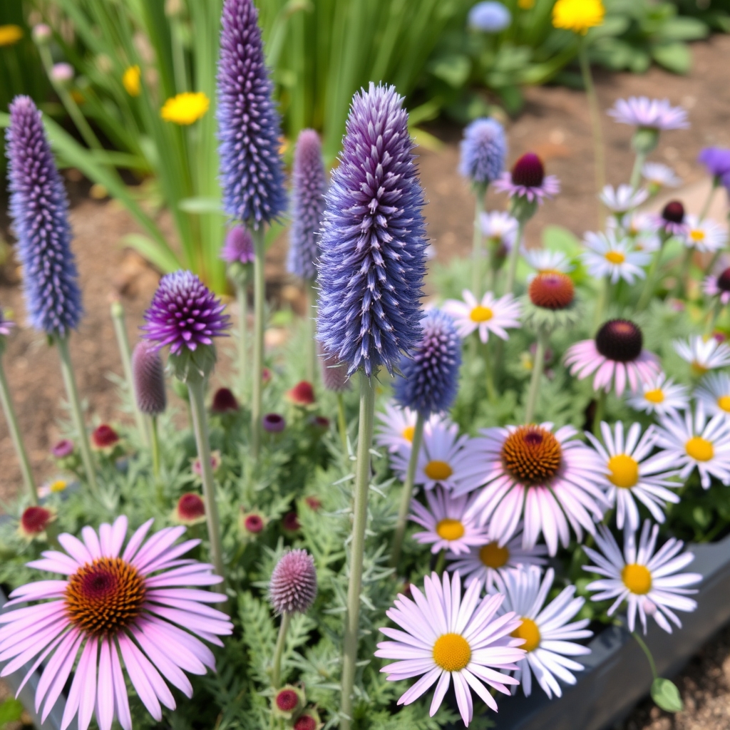 Verbena, Eryngium & Echinacea Mix