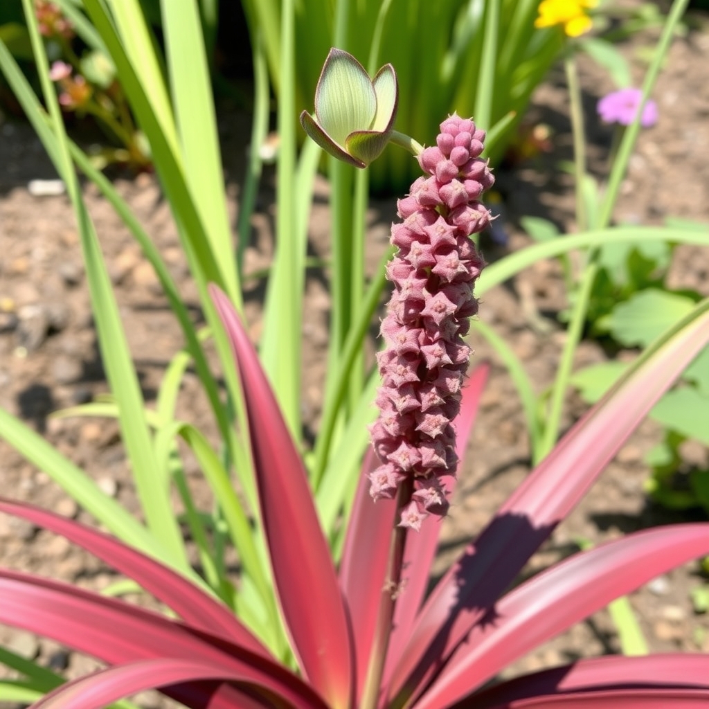 Eucomis comosa Sparkling Burgundy