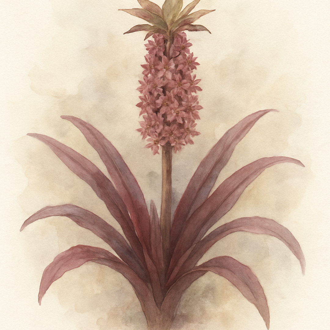 Eucomis comosa Sparkling Burgundy