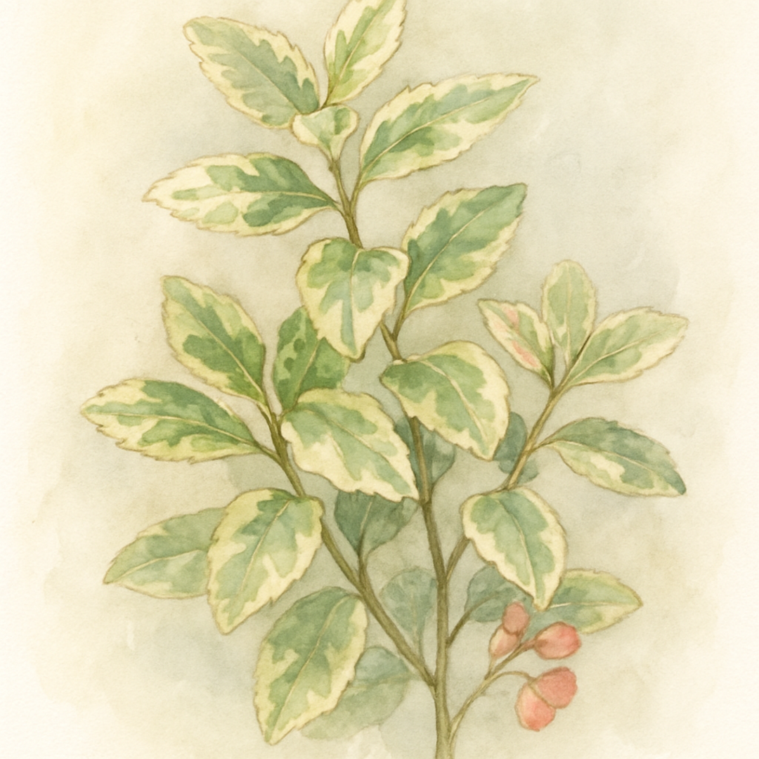 Euonymus fortunei 'Harlequin'