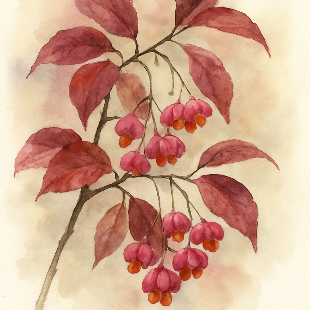 Euonymus hamiltonianus ‘Koi Boy’