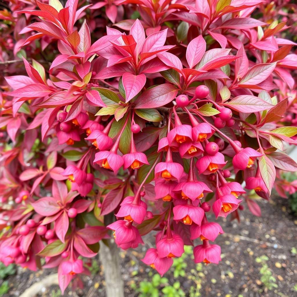 Euonymus hamiltonianus 'Koi Boy' Tree