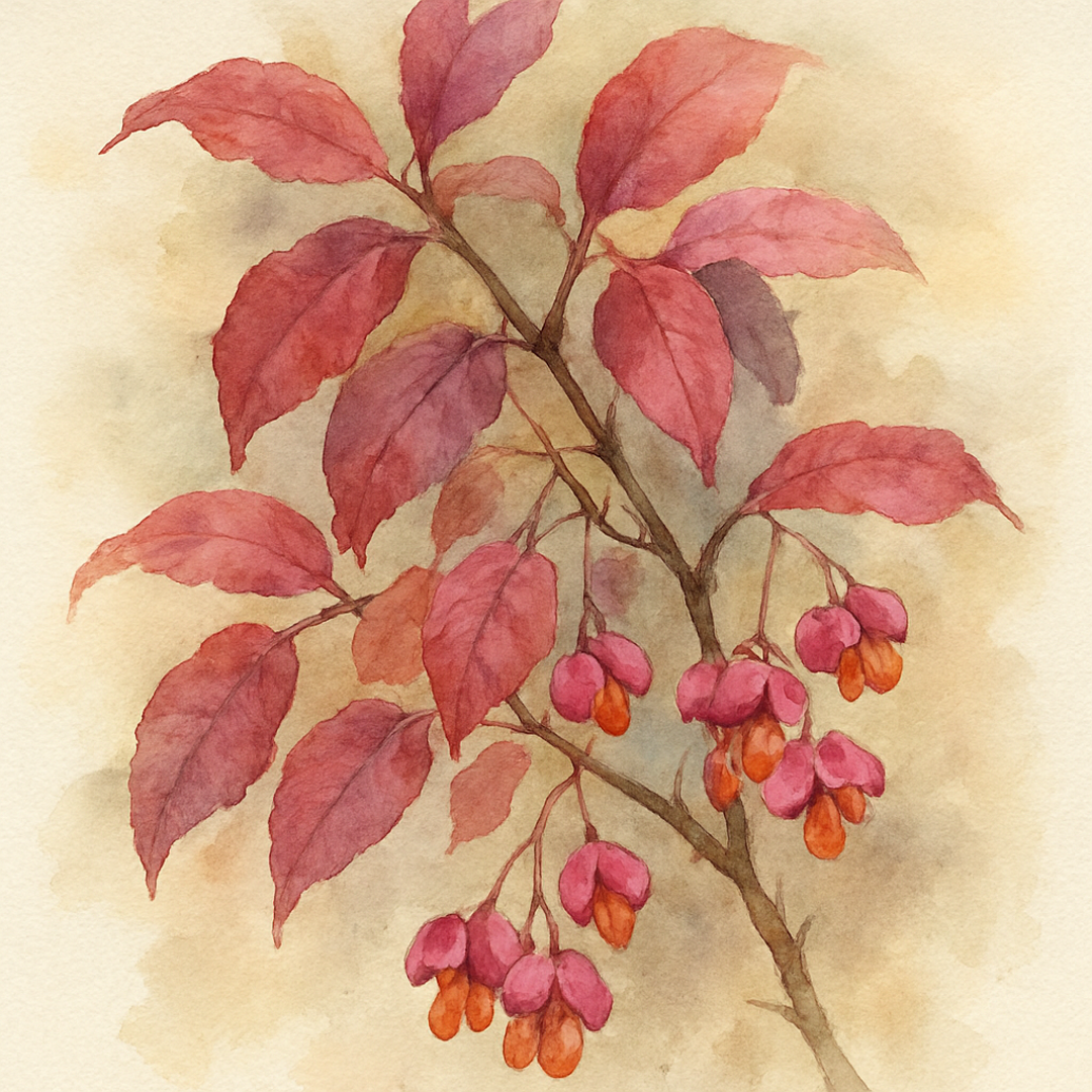 Euonymus hamiltonianus 'Koi Boy' Tree